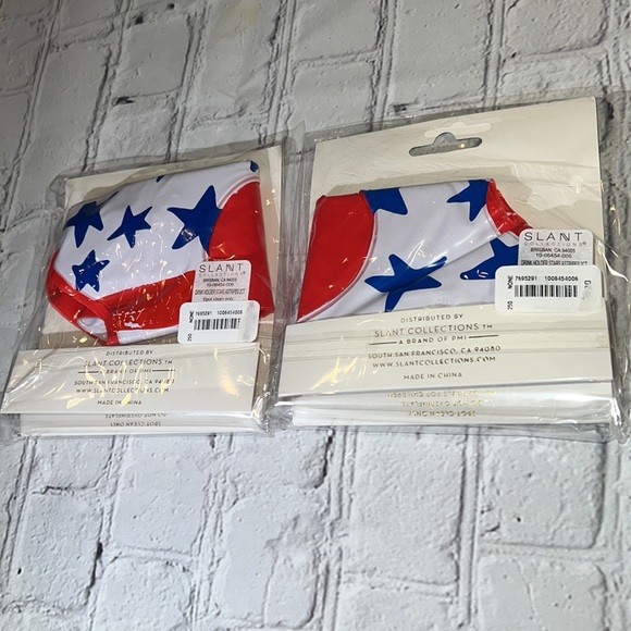 🆕Slant Collections Stars & Stripes Drink Floaties (4) - Picture 7 of 9